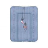 CEBA Podložka přebalovací na komodu měkká 70x50 cm Denim Style Dream Catcher blue Ceba CEBA Podložka přebalovací na komodu měkká 70x50 cm Denim Style Dream Catcher blue Ceba
