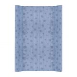 CEBA Podložka přebalovací 2hranná MDF 70 cm Denim Style Stars blue Ceba CEBA Podložka přebalovací 2hranná MDF 70 cm Denim Style Stars blue Ceba