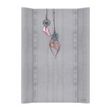CEBA Podložka přebalovací 2hranná MDF 70 cm Denim Style Dream Cather grey Ceba CEBA Podložka přebalovací 2hranná MDF 70 cm Denim Style Dream Cather grey Ceba