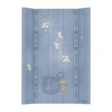 CEBA Podložka přebalovací měkká 2hranná 70x50 cm Denim Style Shabby blue Ceba CEBA Podložka přebalovací měkká 2hranná 70x50 cm Denim Style Shabby blue Ceba