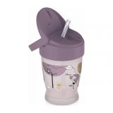 LOVI Můj hrníček se slámkou Lovely Junior 250 ml holka LOVI Můj hrníček se slámkou Lovely Junior 250 ml holka