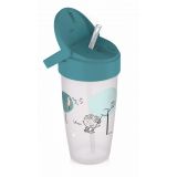 LOVI Můj hrníček se slámkou Lovely Active 350 ml kluk LOVI Můj hrníček se slámkou Lovely Active 350 ml kluk
