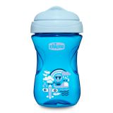 CHICCO Hrneček Snadný s hubičkou 266 ml, modrý 12 m+ CHICCO Hrneček Snadný s hubičkou 266 ml, modrý 12 m+