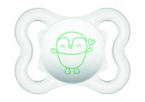 MAM Dudlík Air mini 0-6 m, silikon zelený pták MAM Dudlík Air mini 0-6 m, silikon zelený pták