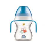 MAM Hrnek na učení Learn to drink cup 190 ml, 6m+ modrý MAM Hrnek na učení Learn to drink cup 190 ml, 6m+ modrý