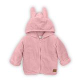 DIRKJE Mikina s kapucí D-Sparkle cutiepie 80 Pink DIRKJE Mikina s kapucí D-Sparkle cutiepie 80 Pink
