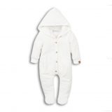 DIRKJE Overal s kapucí D-BOY STAY COZY 62 Off white DIRKJE Overal s kapucí D-BOY STAY COZY 62 Off white