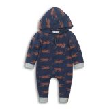 DIRKJE Set 1dílný D-SuperHero 68 Navy + aop DIRKJE Set 1dílný D-SuperHero 68 Navy + aop