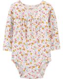 CARTER'S Body dlouhý rukáv Floral dívka 3 m/vel. 62 CARTER'S Body dlouhý rukáv Floral dívka 3 m/vel. 62