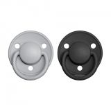 BIBS De Lux dudlíky z přírodního kaučuku 2 ks vel. 1 Cloud / Black BIBS De Lux dudlíky z přírodního kaučuku 2 ks vel. 1 Cloud / Black