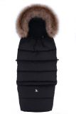 COTTONMOOSE Fusak do kočárku Combi Black COTTONMOOSE Fusak do kočárku Combi Black