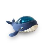 PABOBO Magický LED projektor mořského dna s melodiemi a bílým šumem velryba Aqua Dream
