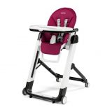 PEG PEREGO Jídelní židlička Siesta Follow Me Berry 2021 PEG PEREGO Jídelní židlička Siesta Follow Me Berry 2021