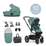 EASYWALKER Set kombinovaný kočárek Harvey2 All-Terrain Coral Green s příslušenstvím EASYWALKER Set kombinovaný kočárek Harvey2 All-Terrain Coral Green s příslušenstvím