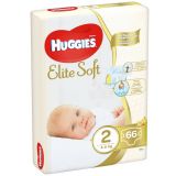 HUGGIES Jednorázové pleny Elite Soft vel. 2, 66 ks