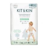 KIT & KIN ekologické plenkové kalhotky (pull-ups), velikost 6 (18 ks), 15 kg+