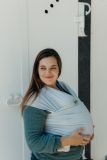 BOBA Nosič dětí / šátek Boba Wrap Pearl Blue Dot BOBA Nosič dětí / šátek Boba Wrap Pearl Blue Dot