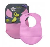 TOMMEE TIPPEE Plastový bryndáček rolovací Explora, fialový TOMMEE TIPPEE Plastový bryndáček rolovací Explora, fialový
