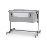 KINDERKRAFT Postýlka dětská polohovatelná Neste Up grey light melange KINDERKRAFT Postýlka dětská polohovatelná Neste Up grey light melange