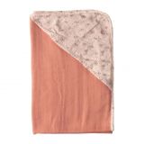 BÉBÉ-JOU Mušelínový ručník s kapucí bambus Fabulous Wish Pink