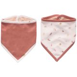 LUMA Bandana slintáčky Sunset Shapes, 2 ks LUMA Bandana slintáčky Sunset Shapes, 2 ks