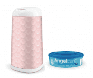 ANGELCARE Koš na pleny Dress Up + 1kazeta + potah na koš Flower ANGELCARE Koš na pleny Dress Up + 1kazeta + potah na koš Flower