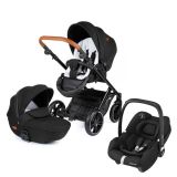 PETITE&MARS Kočárek Rover 2v1 Black + MAXI-COSI Autosedačka Tinca i-Size (0-13 kg) - Essential Black PETITE&MARS Kočárek Rover 2v1 Black + MAXI-COSI Autosedačka Tinca i-Size (0-13 kg) - Essential Black