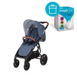 VALCO BABY Kočárek Snap 4 Sport Trend Black Denim + koš na pleny Angelcare VALCO BABY Kočárek Snap 4 Sport Trend Black Denim + koš na pleny Angelcare