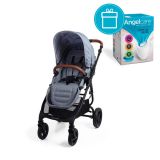 VALCO BABY Kočárek Snap Ultra Trend Grey Marle + koš na pleny Angelcare VALCO BABY Kočárek Snap Ultra Trend Grey Marle + koš na pleny Angelcare