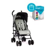 PETITE&MARS Kočárek Musca Iron Green + koš na pleny Angelcare PETITE&MARS Kočárek Musca Iron Green + koš na pleny Angelcare