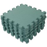 BABYDAN Hrací podložka puzzle Dusty Green 90 x 90 cm BABYDAN Hrací podložka puzzle Dusty Green 90 x 90 cm
