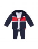 DIRKJE Set 3dílný dl. kalhoty 80 Navy+White+Red DIRKJE Set 3dílný dl. kalhoty 80 Navy+White+Red