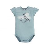 PINOKIO Body krátký rukáv Duck Sweet cherry vel. 80 PINOKIO Body krátký rukáv Duck Sweet cherry vel. 80