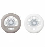 TOMMEE TIPPEE Šidítko C2N silikon Natural Chestnut 2 ks 0-6 m TOMMEE TIPPEE Šidítko C2N silikon Natural Chestnut 2 ks 0-6 m