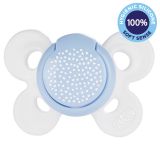 CHICCO Šidítko Physio Comfort silikonové chlapec - tečky 1 ks, 0-6 m CHICCO Šidítko Physio Comfort silikonové chlapec - tečky 1 ks, 0-6 m