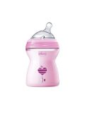 CHICCO Láhev kojenecká Natural Feeling 250 ml, dívka 2m + CHICCO Láhev kojenecká Natural Feeling 250 ml, dívka 2m +