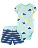 CARTER'S Set 2dílný body kr. rukáv, kalhoty kr. Blue Bird chlapec 3 m, vel. 62 CARTER'S Set 2dílný body kr. rukáv, kalhoty kr. Blue Bird chlapec 3 m, vel. 62