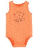 CARTER'S Body tílko Orange chlapec NB, vel. 56 CARTER'S Body tílko Orange chlapec NB, vel. 56