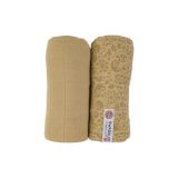 LODGER XL zavinovačky mušelínové Swaddler Flower Tribe 2balení 120 x 120 cm Sand LODGER XL zavinovačky mušelínové Swaddler Flower Tribe 2balení 120 x 120 cm Sand