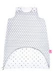 MOTHERHOOD Vak na spaní mušelínových 2v1 Zip a Round Grey Classics 3-18 m 0,5 tog MOTHERHOOD Vak na spaní mušelínových 2v1 Zip a Round Grey Classics 3-18 m 0,5 tog