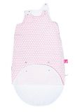 MOTHERHOOD Vak na spaní mušelínových 2v1 Zip a Round Pink Classics 3-18 m 0,5 tog MOTHERHOOD Vak na spaní mušelínových 2v1 Zip a Round Pink Classics 3-18 m 0,5 tog