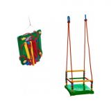 TEDDIES Houpačka plast 35x34 cm zelená TEDDIES Houpačka plast 35x34 cm zelená