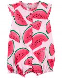CARTER'S Overal letní Pink Watermelon dívka 18 m, vel. 86