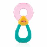 NUBY Kousátko chladící s destilovanou vodou 3m + růžovo-mint NUBY Kousátko chladící s destilovanou vodou 3m + růžovo-mint