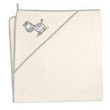 CEBA Osuška s kapucí Froté 100 x 100 Zebra Creamy CEBA Osuška s kapucí Froté 100 x 100 Zebra Creamy