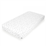 CEBA Prostěradlo Žerzej napínací s gumou 120 x 60 Grey Stars CEBA Prostěradlo Žerzej napínací s gumou 120 x 60 Grey Stars