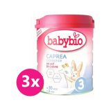 3x BABYBIO CAPREA 3 kozie dojčenské mlieko (800 g)