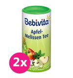 2x BEBIVITA Jablkovo-medovkový čaj (200 g) - instantný