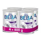 4x BEBA EXPERTpro HA 1, 800 g - Počáteční kojenecké mléko