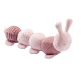 NATTOU Hračka housenka edukační 4 aktivity Lapidou pink NATTOU Hračka housenka edukační 4 aktivity Lapidou pink
